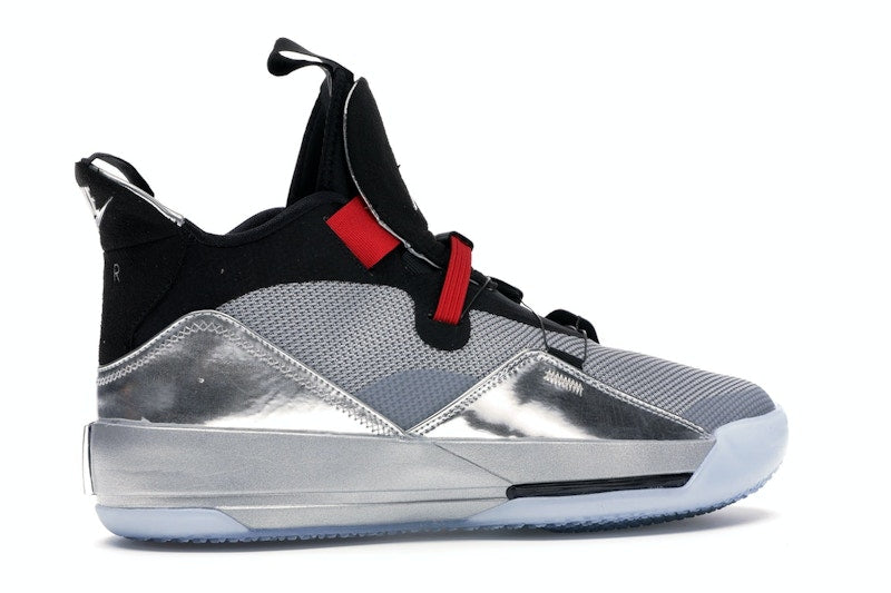 Jordan XXXIII Metallic Silver Black All-Star