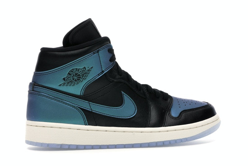 Jordan 1 Mid Iridescent Black (Women's)