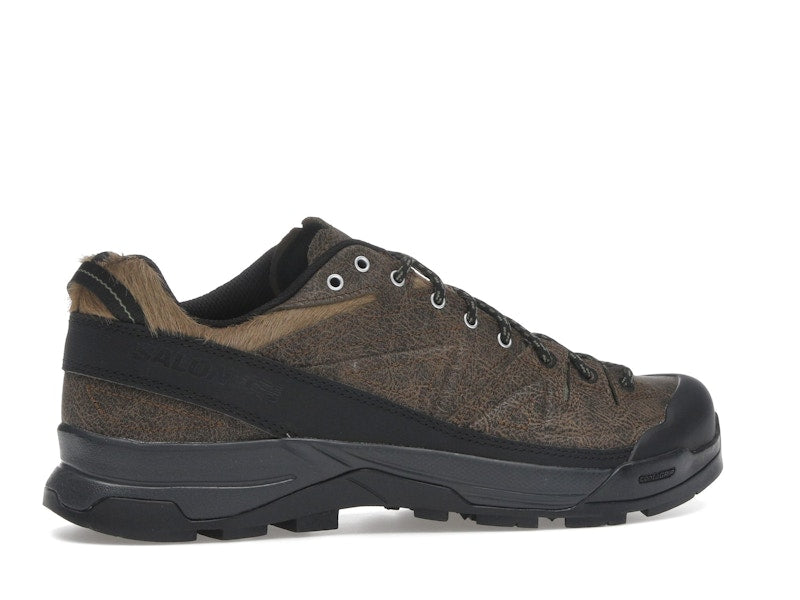 Salomon X-ALP Low Distressed Leather Dark Earth Black