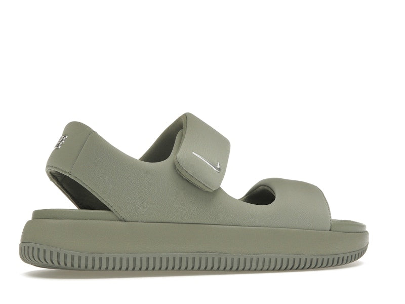Nike Calm Sandal Light Army Metallic Silver (Women's)