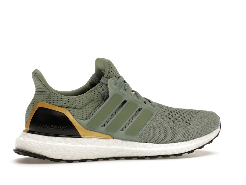 adidas Ultra Boost 1.0 Silver Green Gold Metallic
