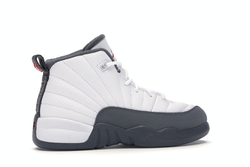 Jordan 12 Retro White Dark Grey (PS)