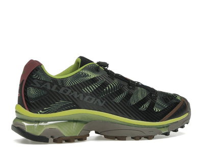 Salomon XT-4 OG Rave at Dawn Black Dark Citron