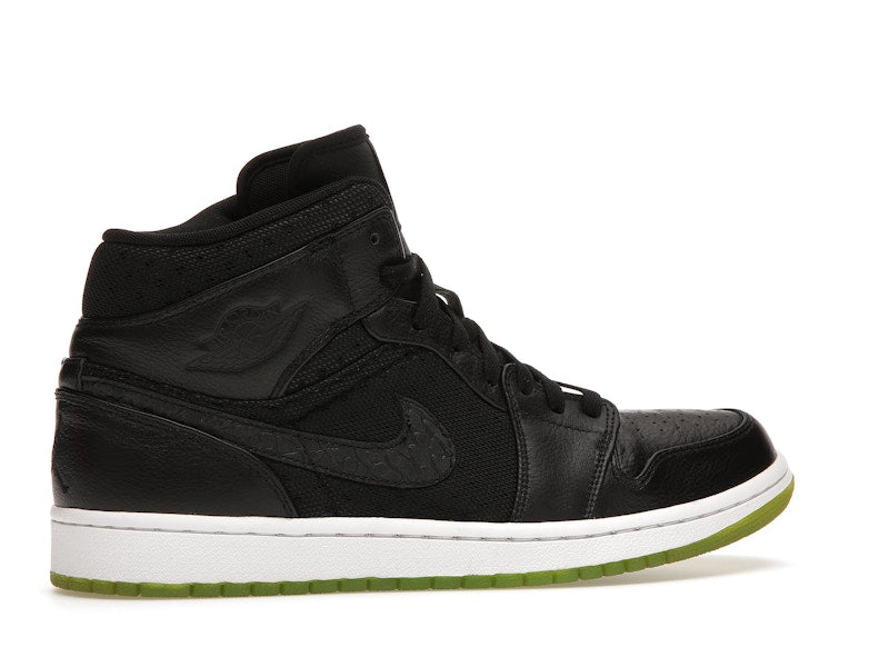 Jordan 1 Phat Black Action Green