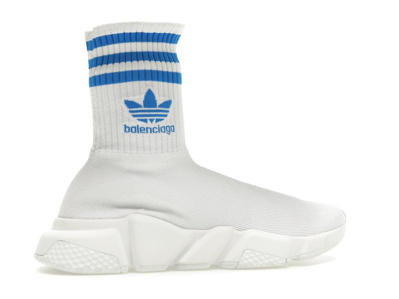 Balenciaga x adidas Speed Trainer White Blue