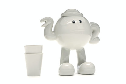 James Jarvis Glazed Porcelain Teapot White