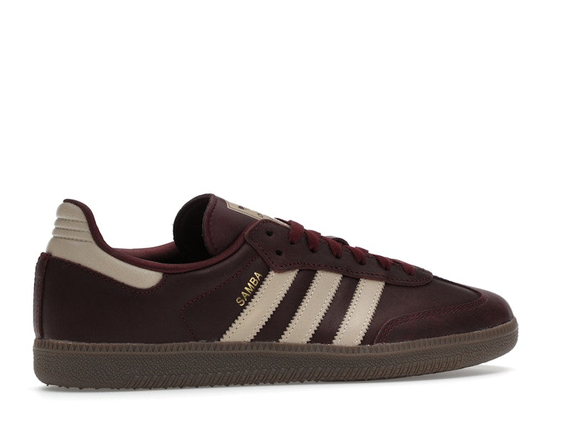 adidas Samba OG Maroon Crystal Sand (Women's)
