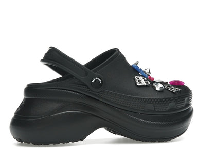 Balenciaga x Crocs Mule Black Multicolor Jibbitz (Women's)