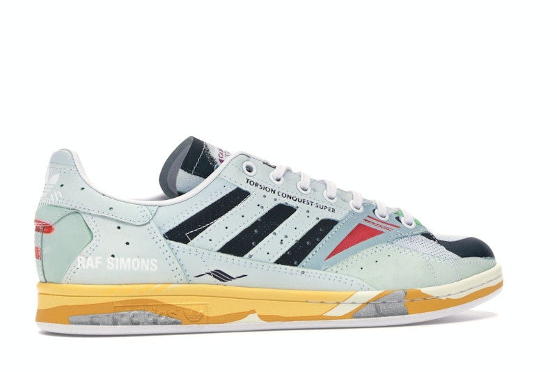 adidas Torsion Stan Smith Raf Simons White Black Grey