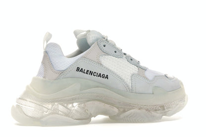 Balenciaga Triple S White Clear Sole (Women's)