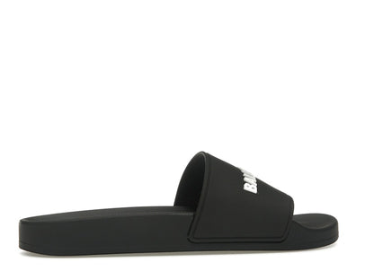 Balenciaga Pool Slide Black White (Women's)