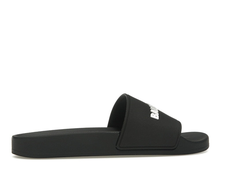Balenciaga Pool Slide Black White (Women's)