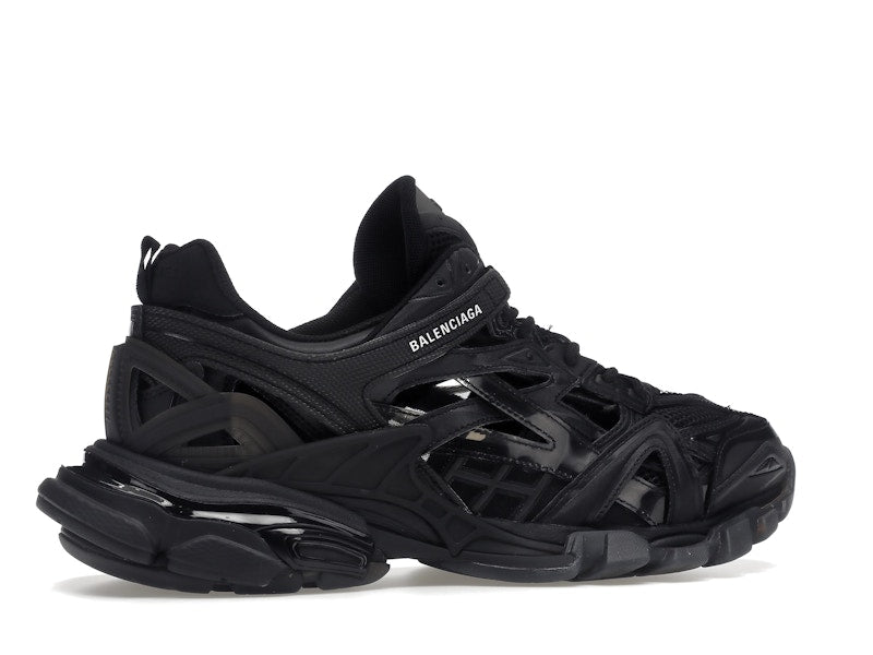 Balenciaga Track.2 Clear Sole Black