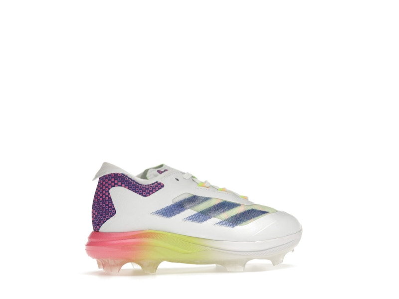 adidas Adizero Impact TPU Warp Speed Cloud White Lucid Blue Lucid Pink (GS)