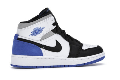 Jordan 1 Mid SE White Black Royal (GS)