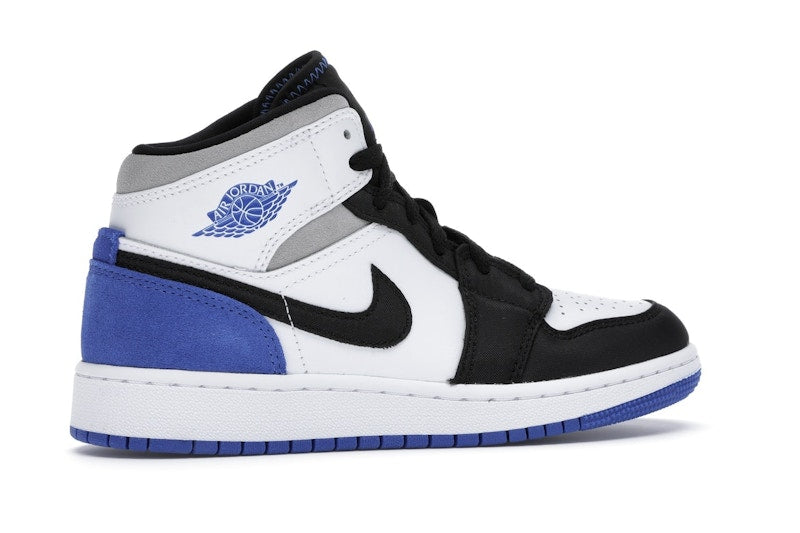 Jordan 1 Mid SE White Black Royal (GS)