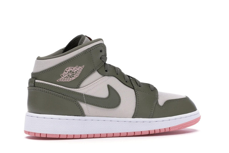 Jordan 1 Mid Trooper Bleached Coral (GS)