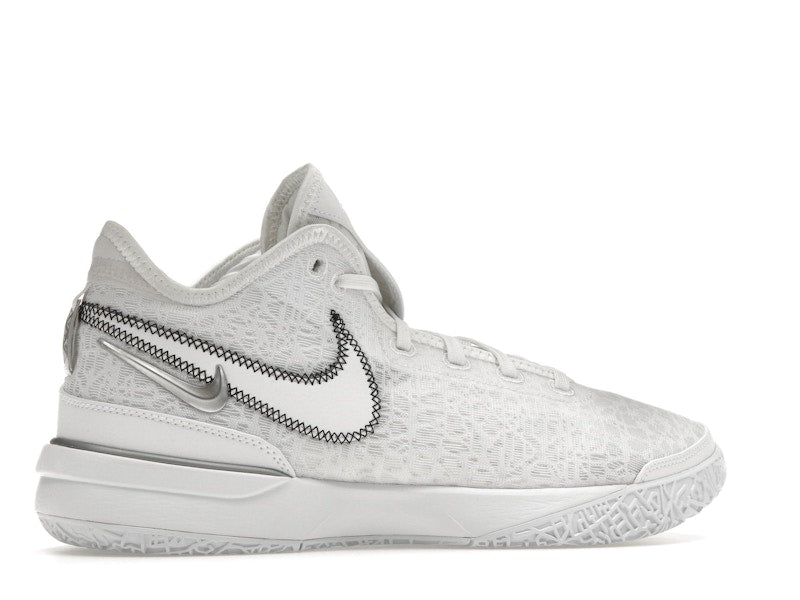 Nike Zoom LeBron NXXT Gen White Metallic Silver