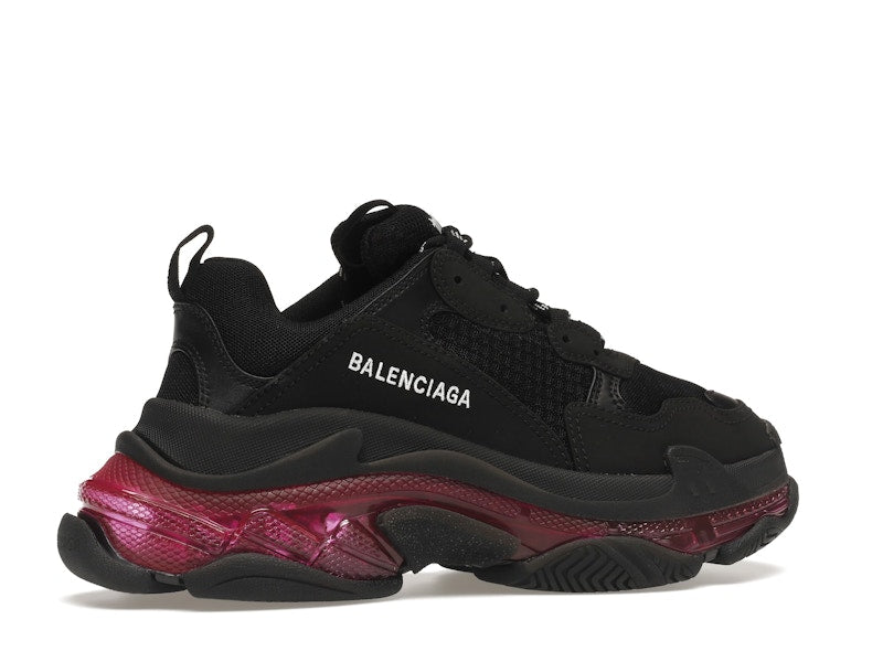 Balenciaga Triple S Clear Sole Neon Pink (Women's)
