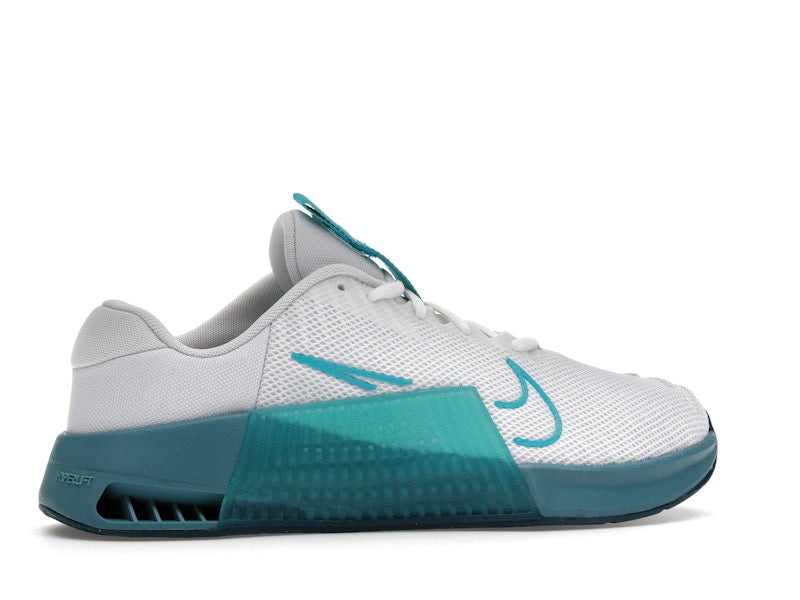Nike Metcon 9 White Smokey Blue Midnight Turquoise Dusty Cactus