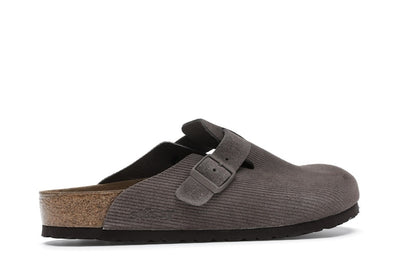 Birkenstock Boston Clogs Stussy Anthracite