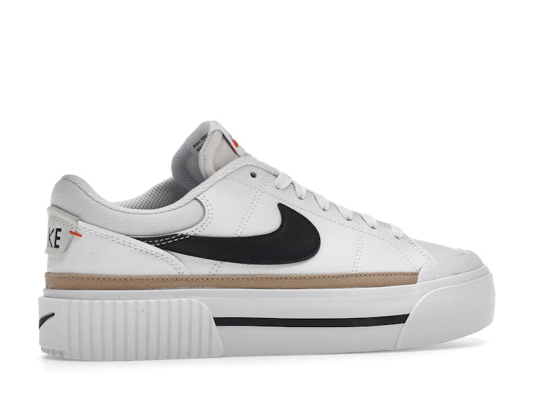 Nike Court Legacy Lift White Black (Women's)