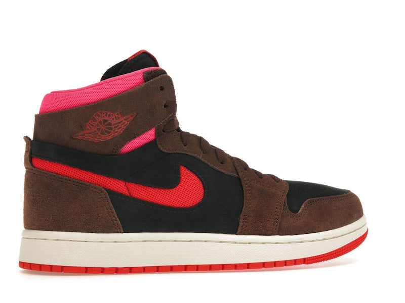 Jordan 1 High Zoom Air CMFT 2 Cacao Wow Picante Red (Women's)