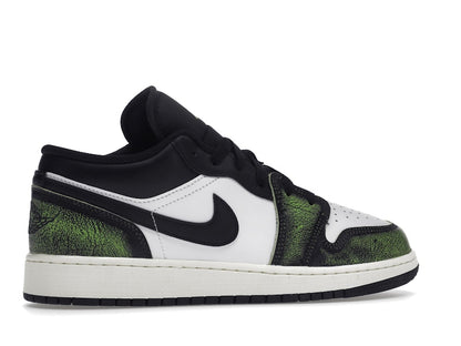 Jordan 1 Low Wear Away Electric Green (GS)