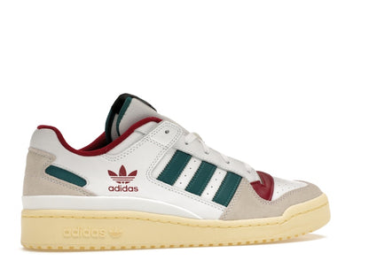adidas Forum Low White Teal Burgundy