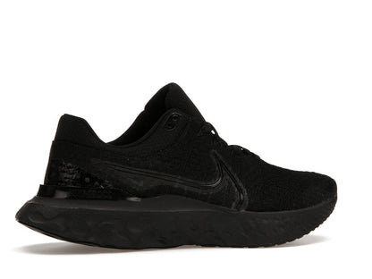 Nike React Infinity Run Flyknit 3 Triple Black