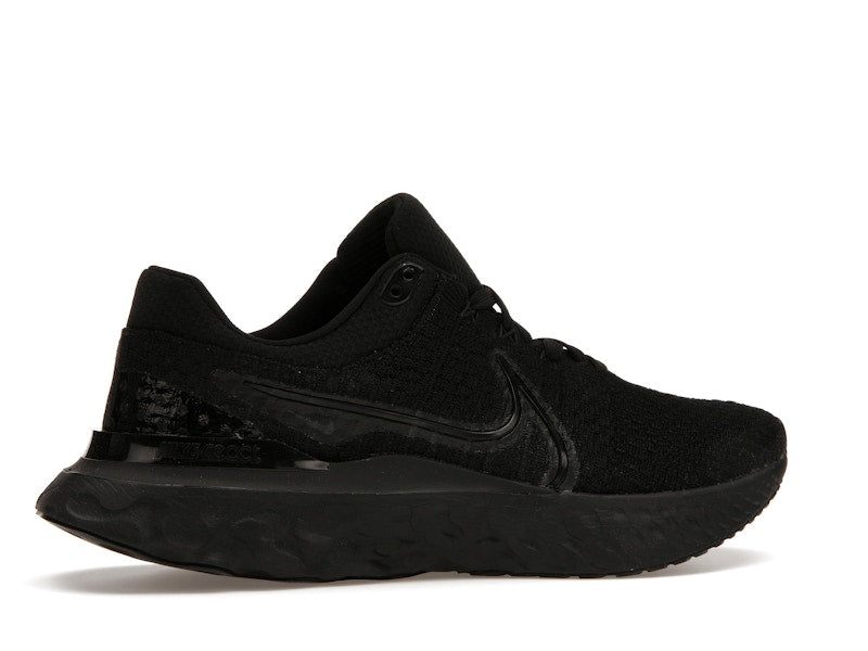 Nike React Infinity Run Flyknit 3 Triple Black