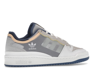 adidas Forum Low TT Cloud White Acid Orange Crew Blue