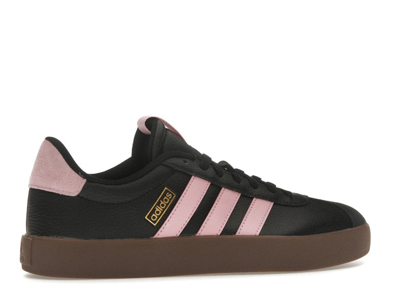 adidas Vl Court 3.0 Core Black Gold Metallic (Women's)