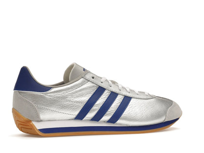 adidas Country OG Matte Silver Bright Blue Cloud White