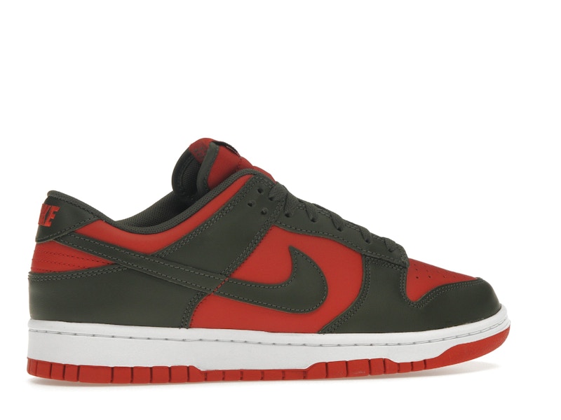 Nike Dunk Low Mystic Red Cargo Khaki