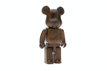 Bearbrick WORLD WIDE TOUR KAWS (Karimoku Wood) 400% Wood