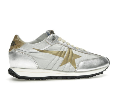 Golden Goose Marathon Silver Gold Star (Women's)