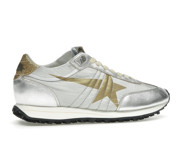 Golden Goose Marathon Silver Gold Star (Women's)