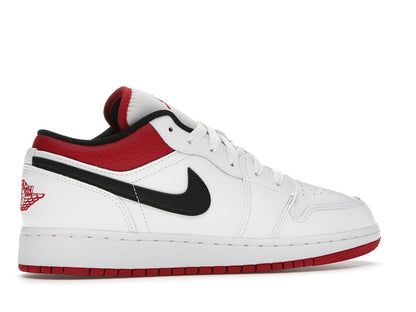 Jordan 1 Low White Gym Red (GS)
