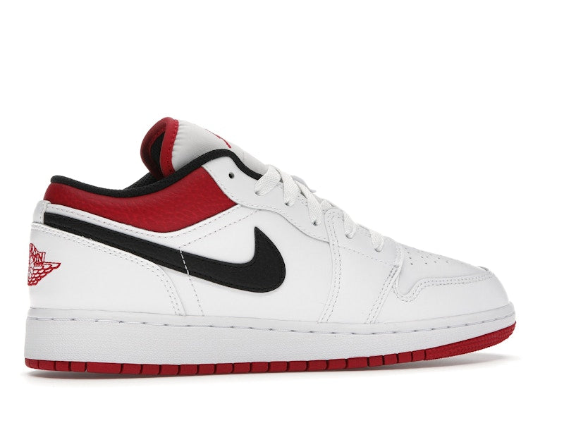 Jordan 1 Low White Gym Red (GS)