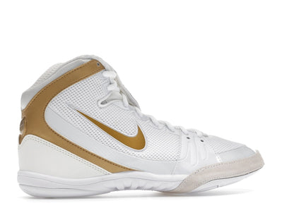 Nike Freek White Wolf Grey Metallic Gold