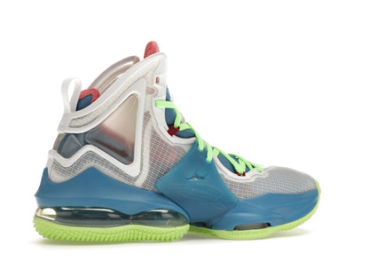 Nike LeBron 19 Dutch Blue Lime Glow (GS)