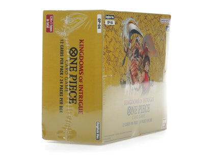 Bandai One Piece Card Game Kingdom of Intrigue Booster Box (OP-04)
