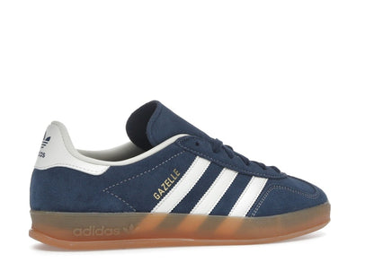 adidas Gazelle Indoor Night Indigo Off White Gold Metallic