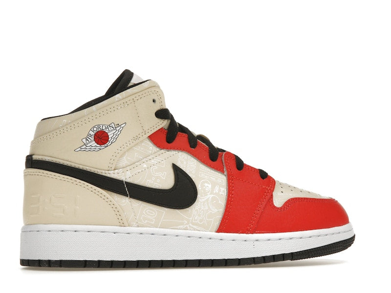 Jordan 1 Mid SS '88 Dunk Contest (GS)