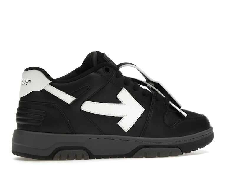 OFF-WHITE Out Of Office OOO Low Tops Black Grey White FW23