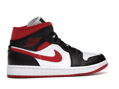Jordan 1 Mid Gym Red Black White