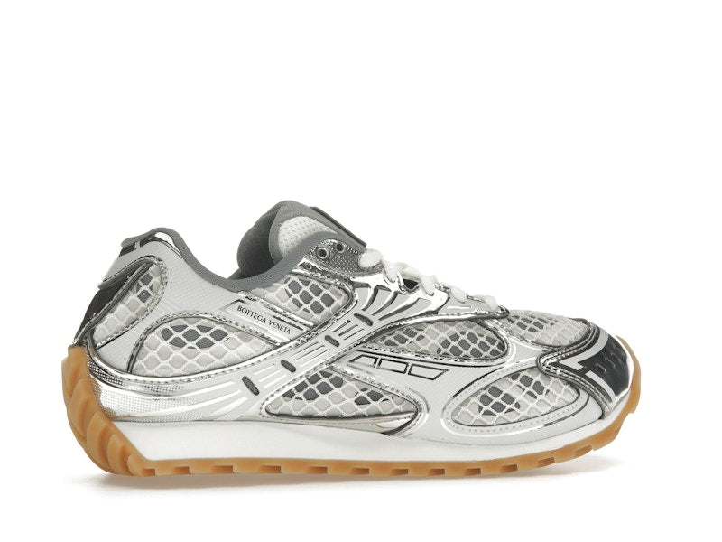 Bottega Veneta Orbit Silver White (Women's)
