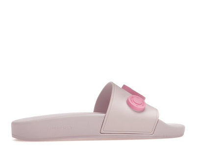 Burberry Logo Graphic Rubber Slide Pale Candy Pink (Women's)