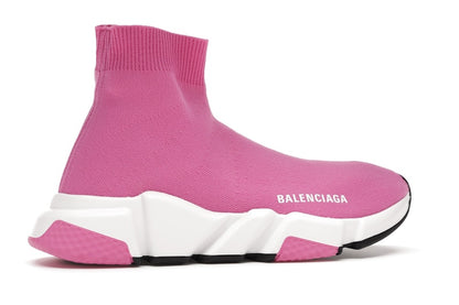 Balenciaga Speed Trainers Mid Pink White (Women's)